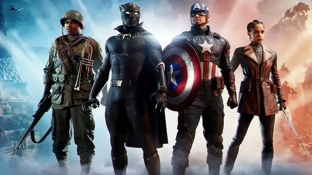 Marvel 1943: Rise of Hydra - Captain America and Black Panther